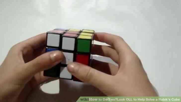 Image intitulée Faire Deux-Look OLL pour Aider à Résoudre un Rubik